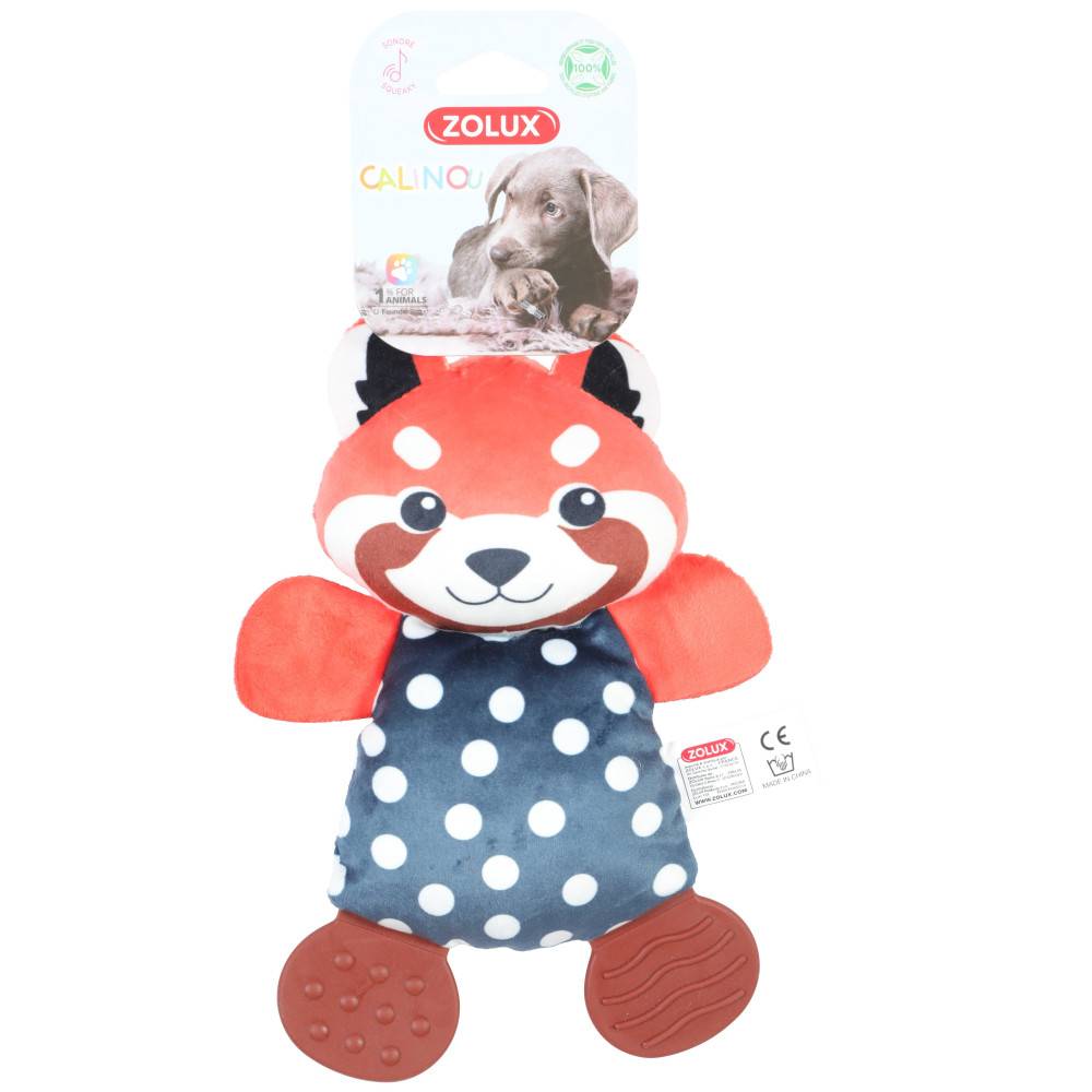 Zolux - Peluche Panda CALINOU dental pour chien - Imagen 2