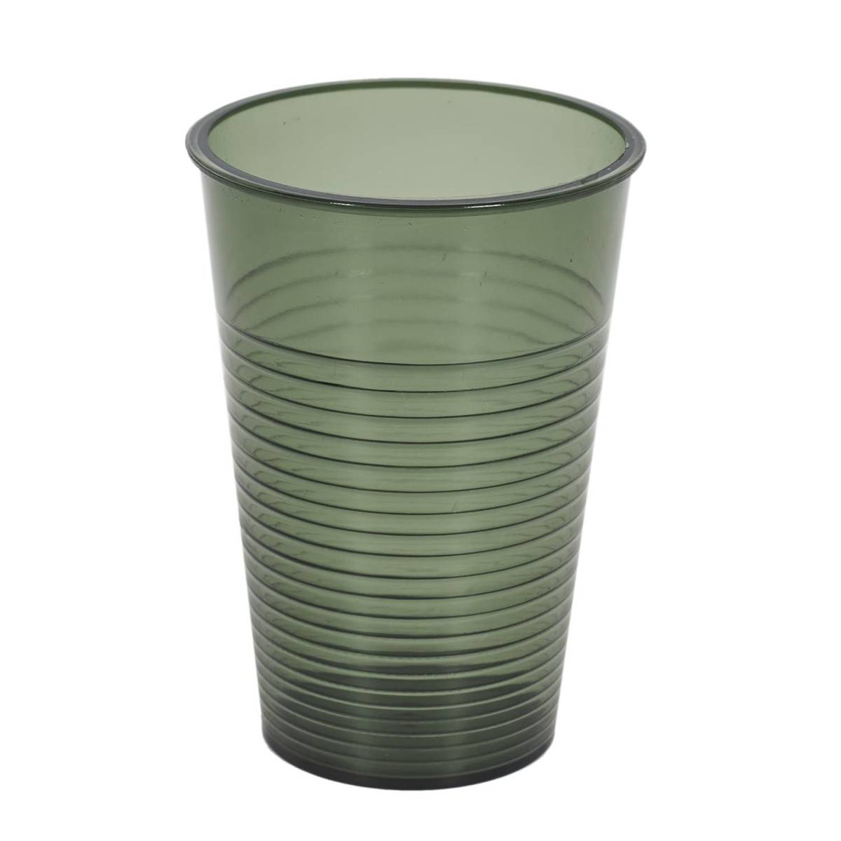 The Home Deco Factory - Lot de 4 Gobelets Réutilisables "Bain de Soleil" 20cl Vert & Jaune - Image 2
