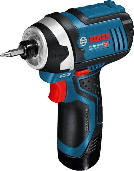 Bosch Professional - Visseuse à chocs 12V GDR 12V-105 Professional (sans batterie ni chargeur) + coffret L-BOXX - BOSCH - 06019A6906 - Imagen 2