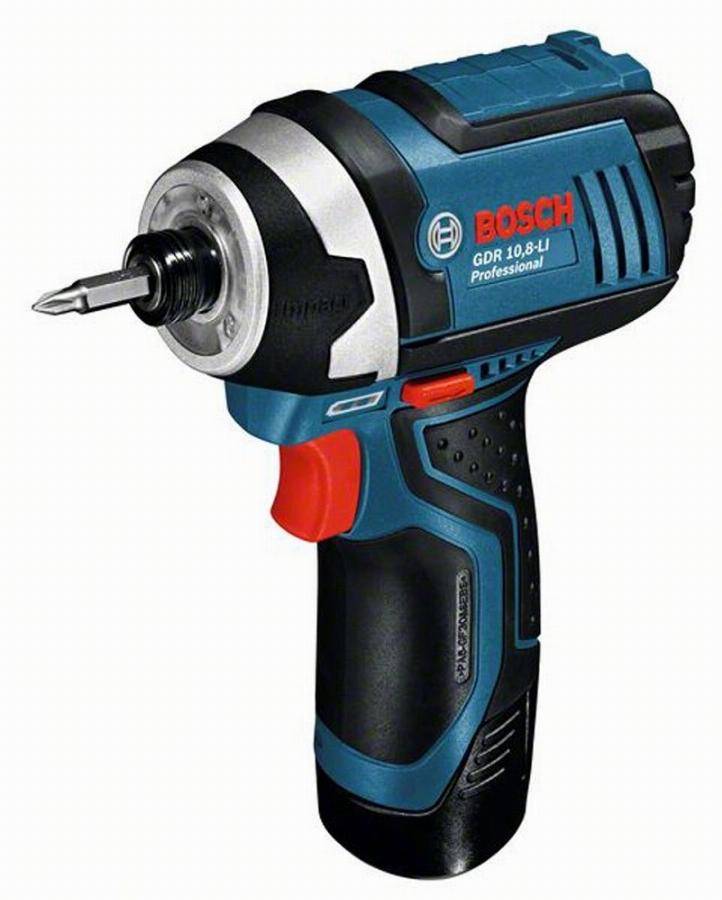Bosch Professional - Visseuse à chocs 12V GDR 12V-105 Professional (sans batterie ni chargeur) + coffret L-BOXX - BOSCH - 06019A6906 - Imagen 5