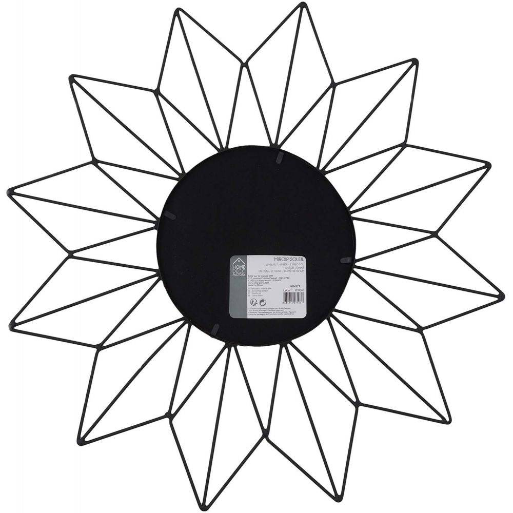 The Home Deco Factory - Miroir filaire soleil 50 cm - Imagen 4