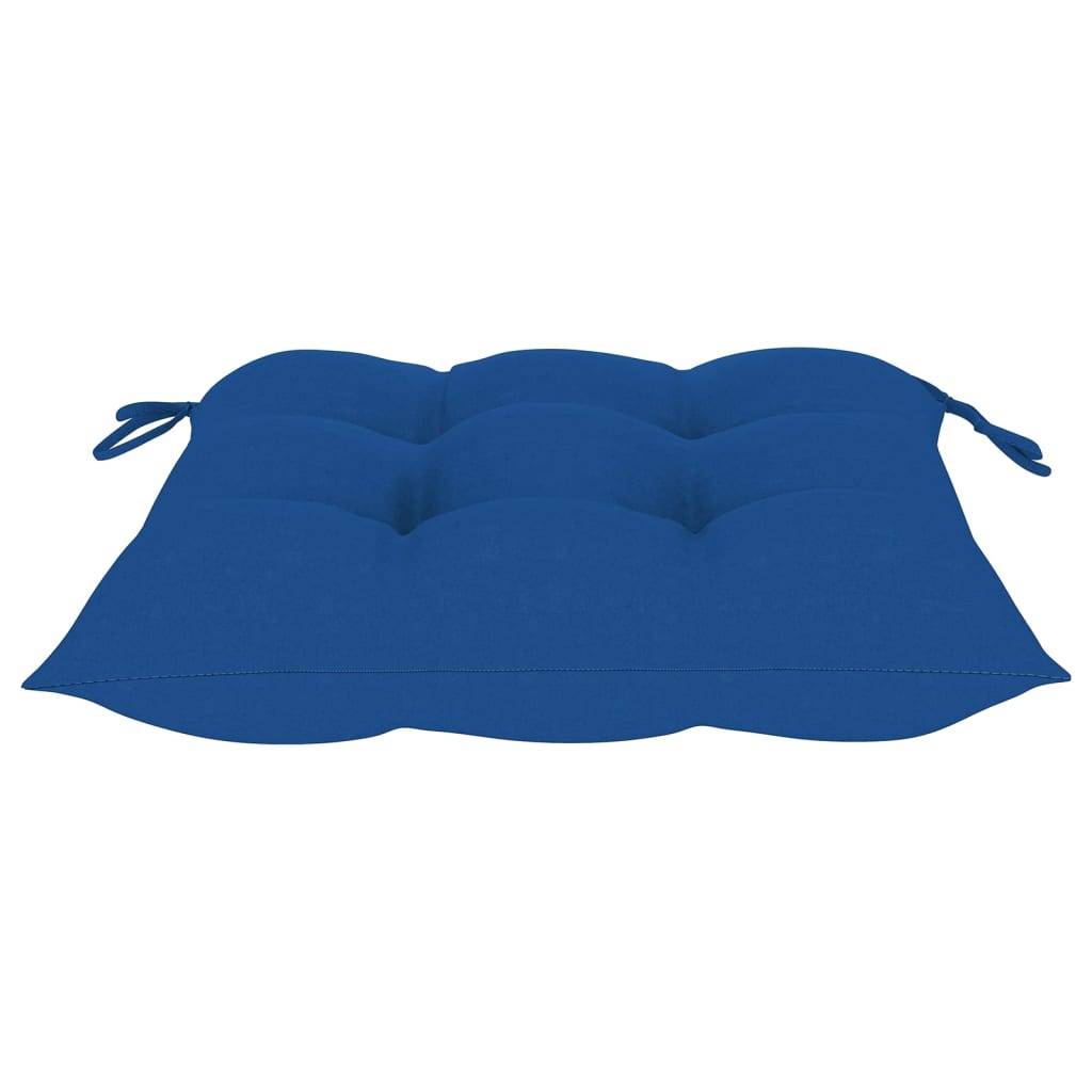 Chaises de jardin empilables teck bleu 60 x 57.5 x 90 cm - PANGIVO - Image 10
