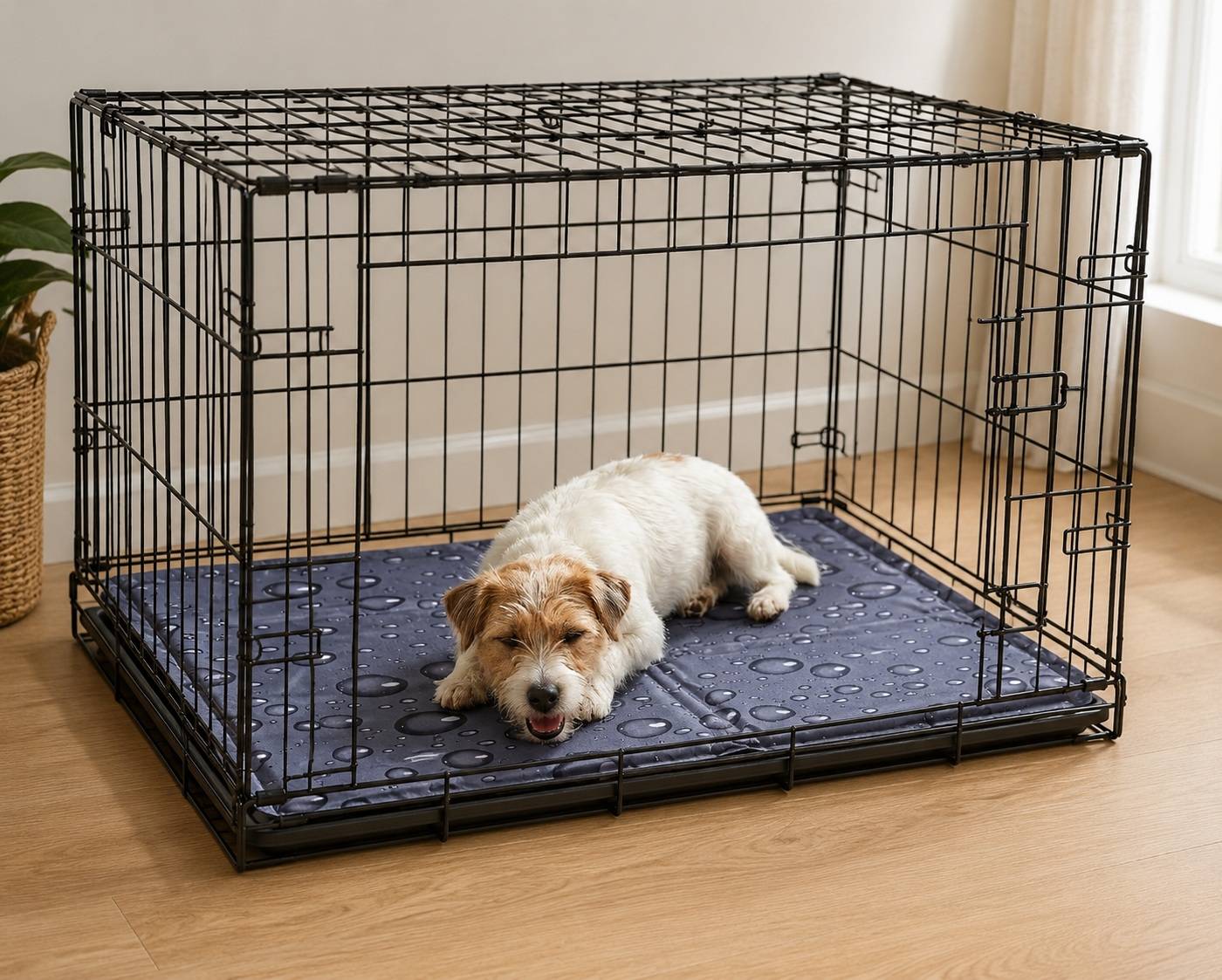 Tapis rafraîchissant pour chien 40 x 50 cm Fresk gris - Image 4