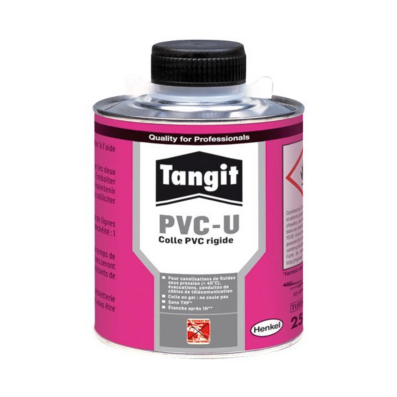 Colle TANGIT pour collage tube PVC-U / ABS - 250 g - 1839827