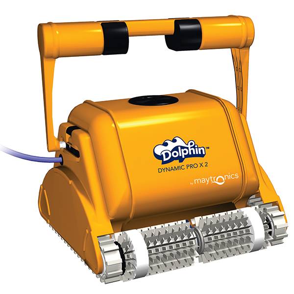 Robot electrique de piscine professionnel 25m brosse combinée DYNAMIC PROX 2 GYRO Dolphin - Image 1