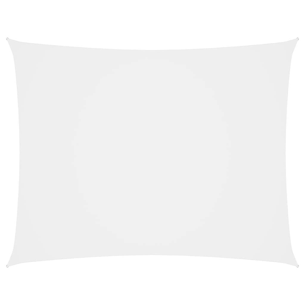 Helloshop26 - Voile toile d'ombrage parasol tissu oxford rectangulaire 2 x 3 m blanc - Imagen 1