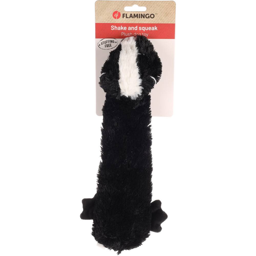 Peluche Mouffette Shaky 32 cm, jouet pour chien - Image 5