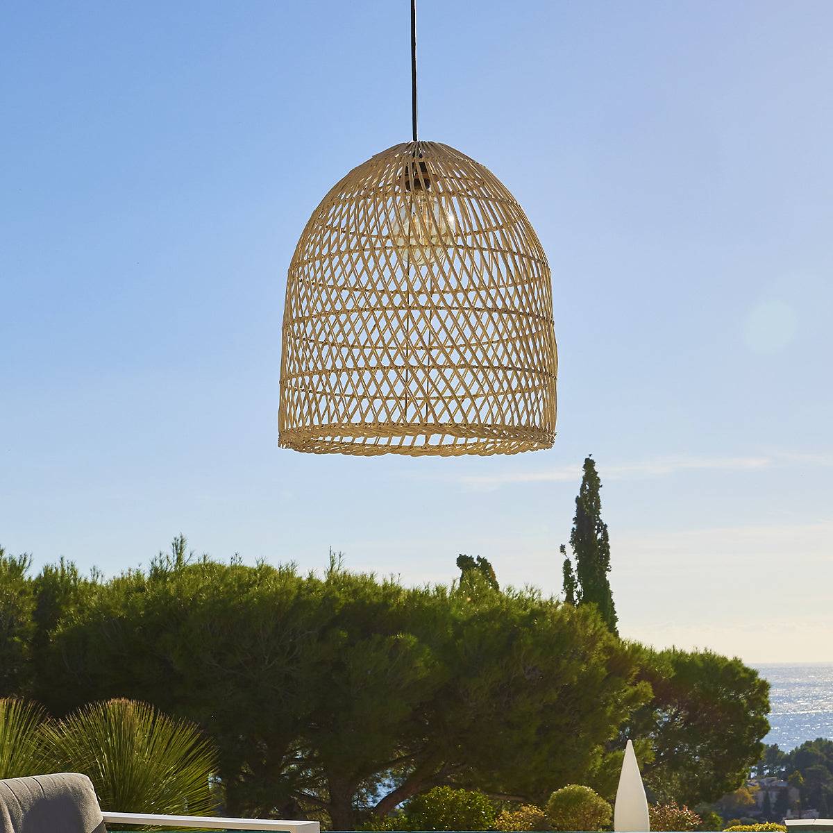 Lumisky - Suspension extérieur PAULO OUTDOOR CABLE 5m câble D40cm - Imagen 4