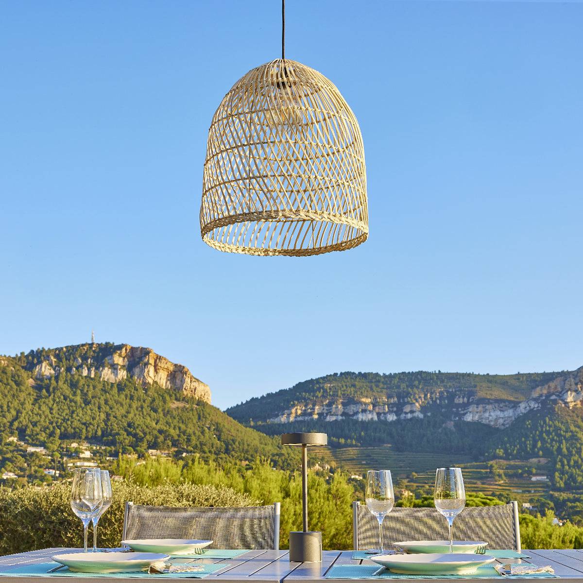 Lumisky - Suspension extérieur PAULO OUTDOOR CABLE 5m câble D40cm - Imagen 3