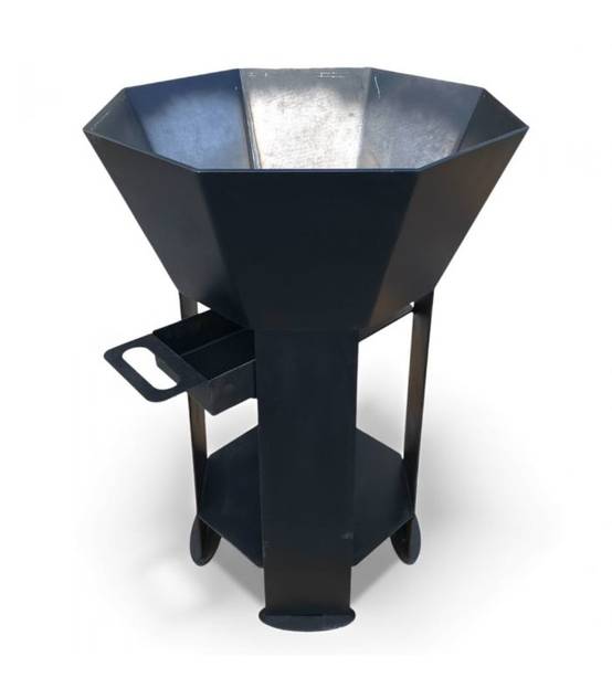 Braséro nu extérieur AKNOR, acier, thermolaqué, 60cm de diamètre - Jardin d'Acier RLD-AK-60 - Image 4