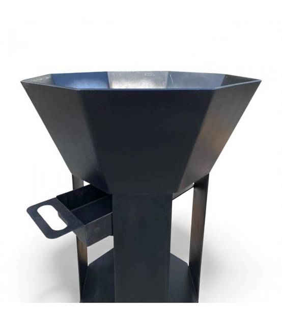 Braséro nu extérieur AKNOR, acier, thermolaqué, 60cm de diamètre - Jardin d'Acier RLD-AK-60 - Image 2