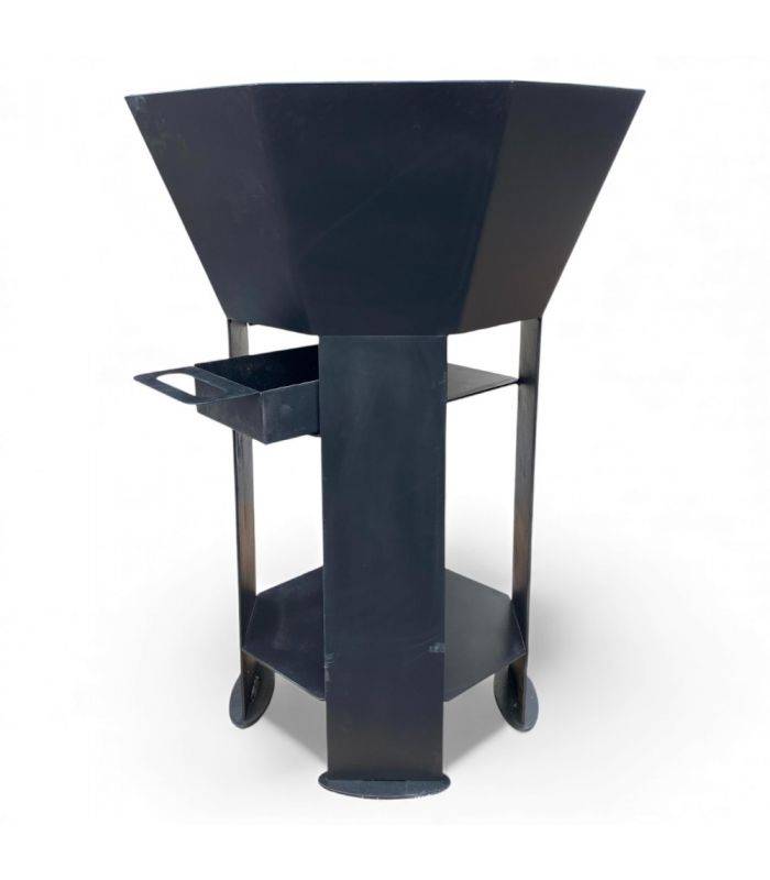 Braséro nu extérieur AKNOR, acier, thermolaqué, 60cm de diamètre - Jardin d'Acier RLD-AK-60 - Image 5