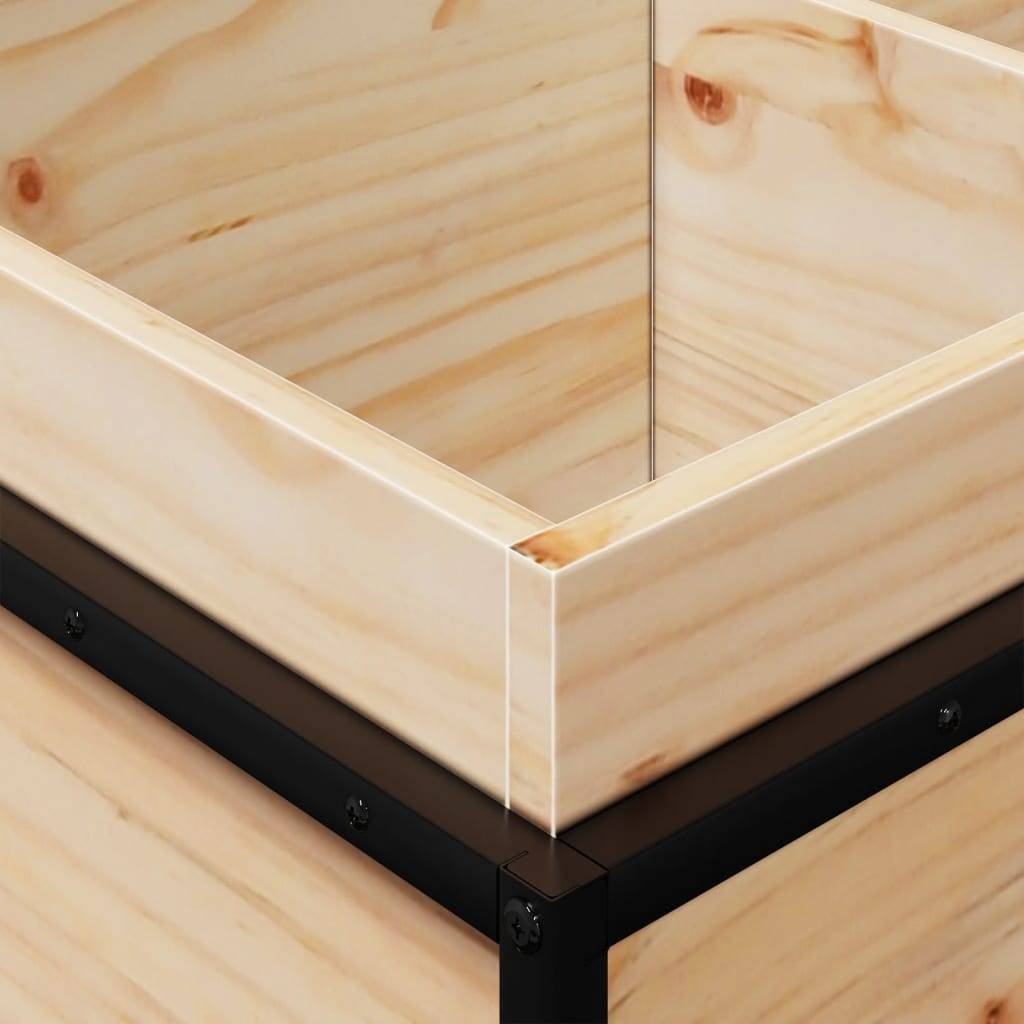 Maison Chic - Jardinière, Bac à fleurs, Pot de fleurs 80x40x50 cm bois de pin massif - Imagen 8