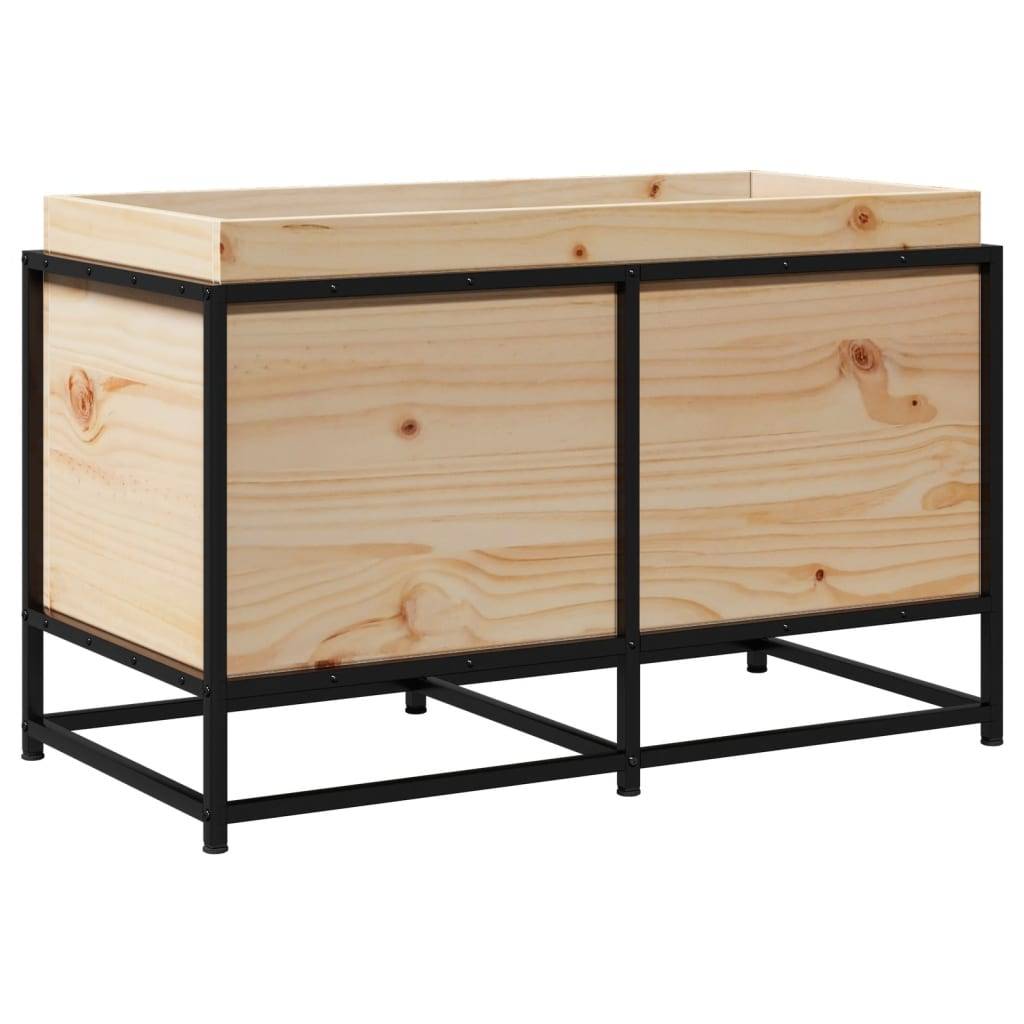 Maison Chic - Jardinière, Bac à fleurs, Pot de fleurs 80x40x50 cm bois de pin massif - Imagen 7
