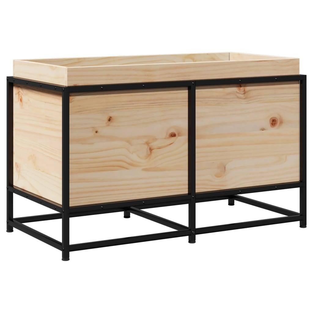 Maison Chic - Jardinière, Bac à fleurs, Pot de fleurs 80x40x50 cm bois de pin massif - Imagen 1