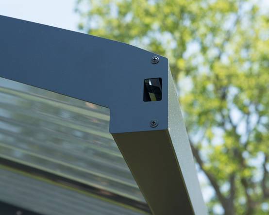Canopia - Canopia Carport Double Arizona Wave 4,95 x 5,78 m Gris - Image 6