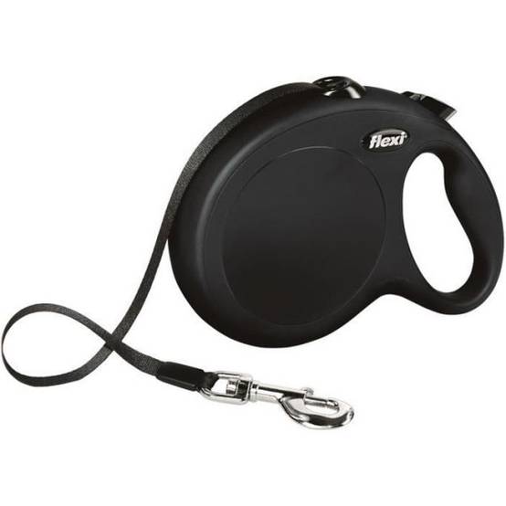 Flexi - Laisse New Classic L Tape 8 m black Flexi CL30T8-251-S-20