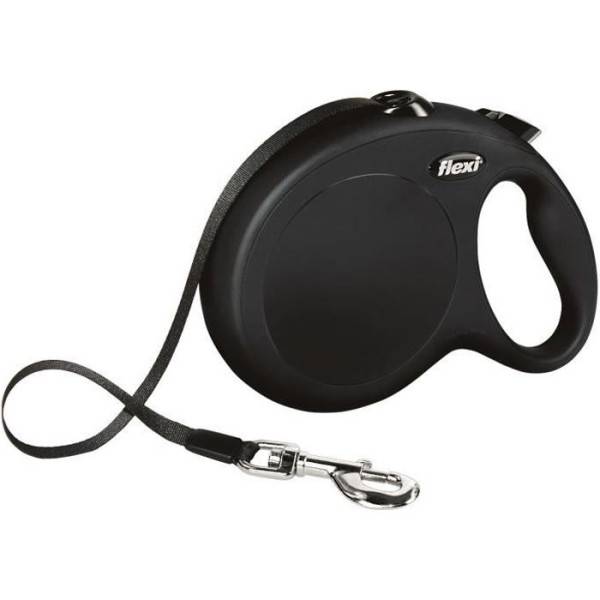 Flexi - Laisse New Classic L Tape 8 m black Flexi CL30T8-251-S-20