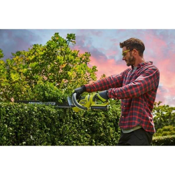 Ryobi - RYOBI - Taille-haies 36V MAXPOWER - lames 60 cm - écartement 26 mm - poignée rotative + batterie 2,0 Ah & chargeur - RHT36C61R - Image 6