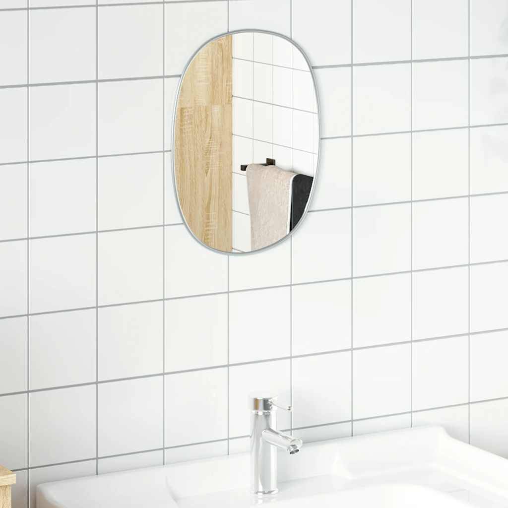 Maison Chic - Miroir mural Argenté 30x25 cm Maison Chic - Image 3