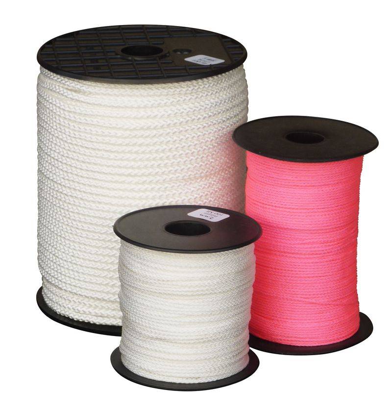 Outifrance - Tresse polypropylène - Blanche Ø 6 mm L100 m