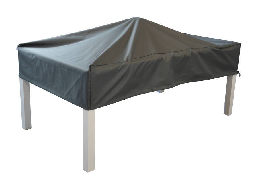 Proloisirs - Housse pour table 210x100 cm - Gris PROLOISIRS