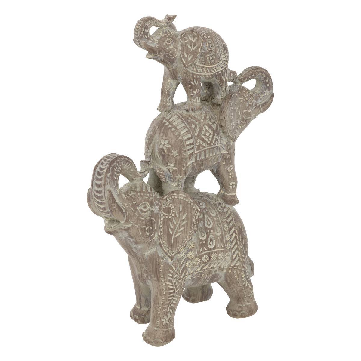 Atmosphera - Eléphant Abou H.32cm résine - Atmosphera Créateur d'intérieur - Imagen 1