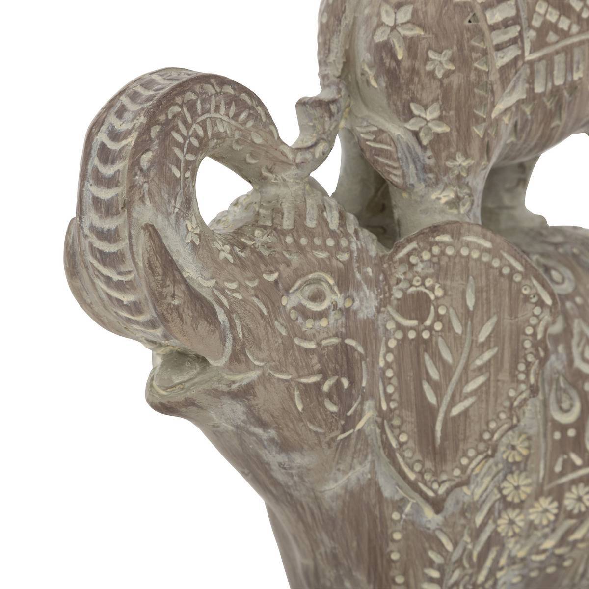 Atmosphera - Eléphant Abou H.32cm résine - Atmosphera Créateur d'intérieur - Imagen 2