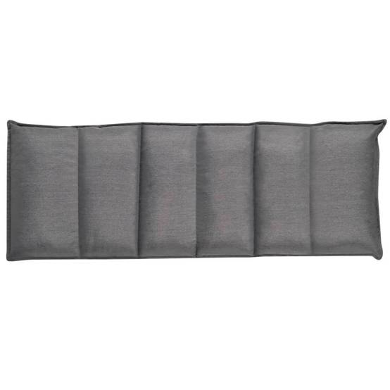 Chaise longue | Transat | Bain de soleil pliable de sol Gris Tissu - Image 3