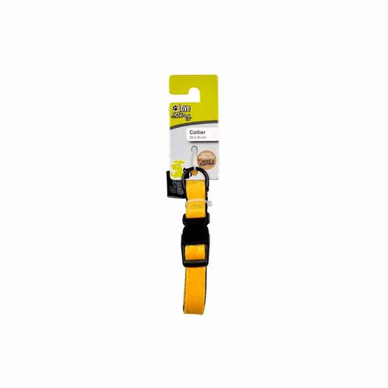 Love Story - Collier pour Chien "Cosy Golden" 40cm Jaune - Image 5