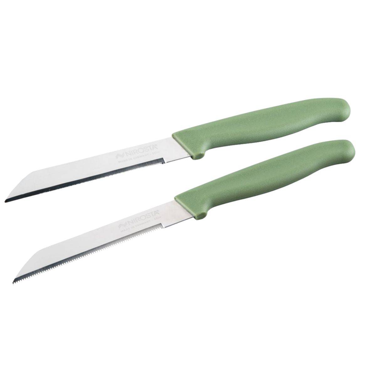 Set de 2 couteaux à légumes 19 cm Nirosta Elemental - Image 1