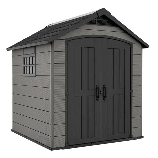 Keter - Abri de jardin PREMIER 757 Gris - Image 1