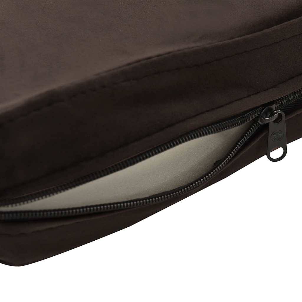 Vidaxl - Canapé pour chien Marron 72x45x30 cm Peluche vidaXL 170952 - Imagen 4