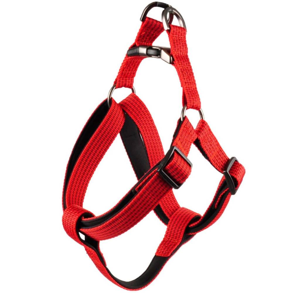 Flamingo - Harnais Jannu  L 40-70 cm 25 mm  rouge pour chien - Imagen 1