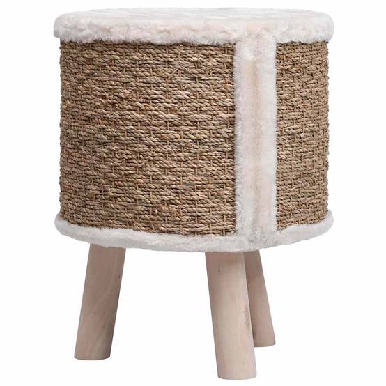 Vidaxl - Maison pour chat avec pieds en bois 41 cm Herbiers marins vidaXL 170970 - Image 5