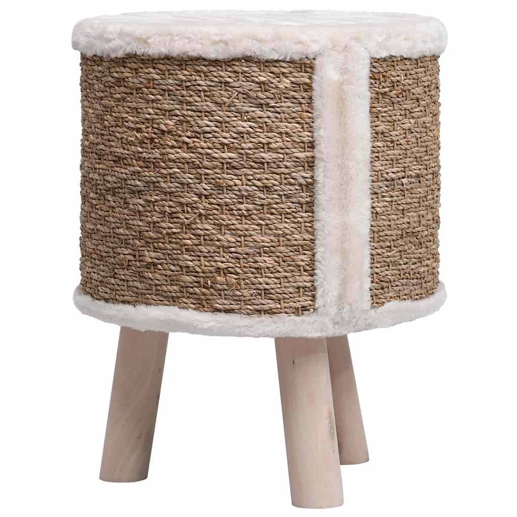Vidaxl - Maison pour chat avec pieds en bois 41 cm Herbiers marins vidaXL 170970 - Imagen 5