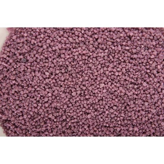 Gravier fin pour aquariums, couleur violet lilas 1kg - Image 2