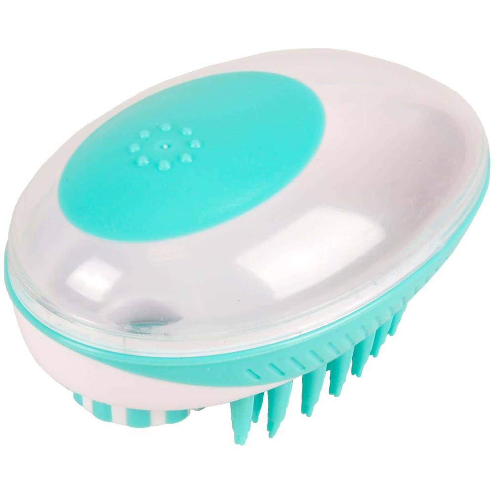 Brosse de shampouinage nettoyage et de massage 2 en 1 pour chien - Image 6