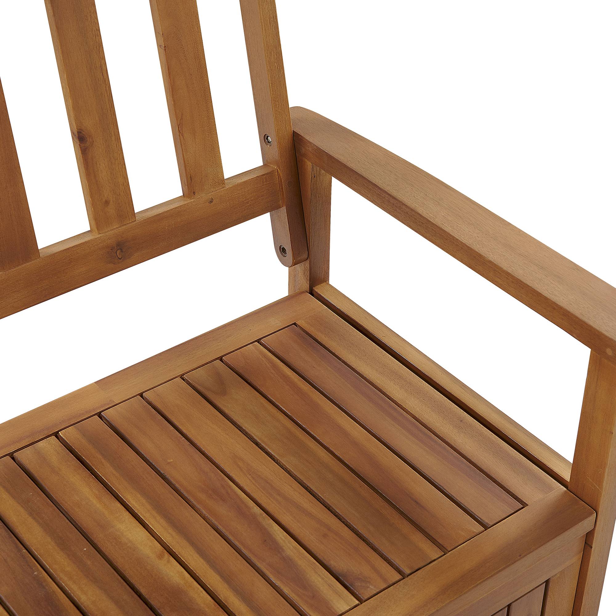Beliani - Banc, 3 Personnes Acacia Rouge SOVANA - Beliani - Imagen 7