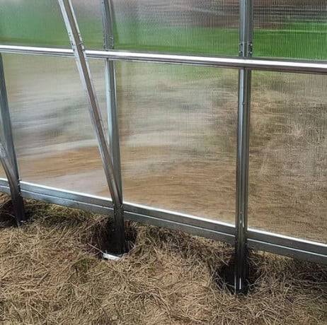 Serre KLASIKA ARCH 3 x 10 m (30 m²), 6 mm avec revêtement en polycarbonate - Image 8