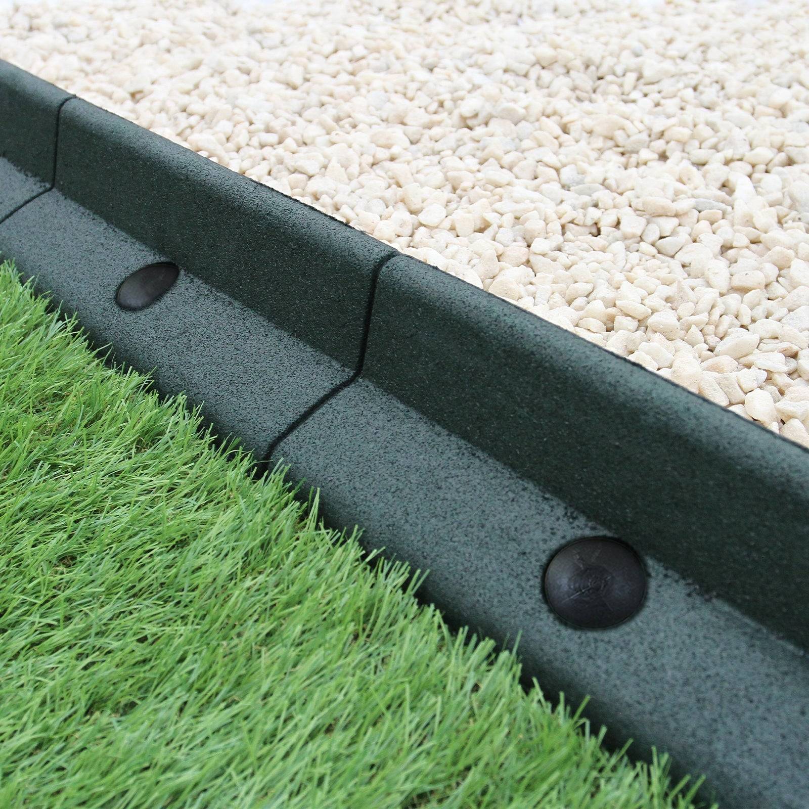 Monstershop - Bordures de Pelouse Flexibles 1.2m Vert x 40 - Imagen 2