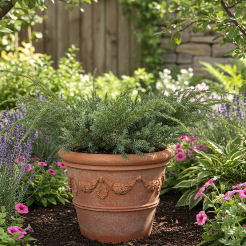 Genévrier écailleux Blue Carpet, Juniperus - Pot de 3L - 20/40 cm - Image 3
