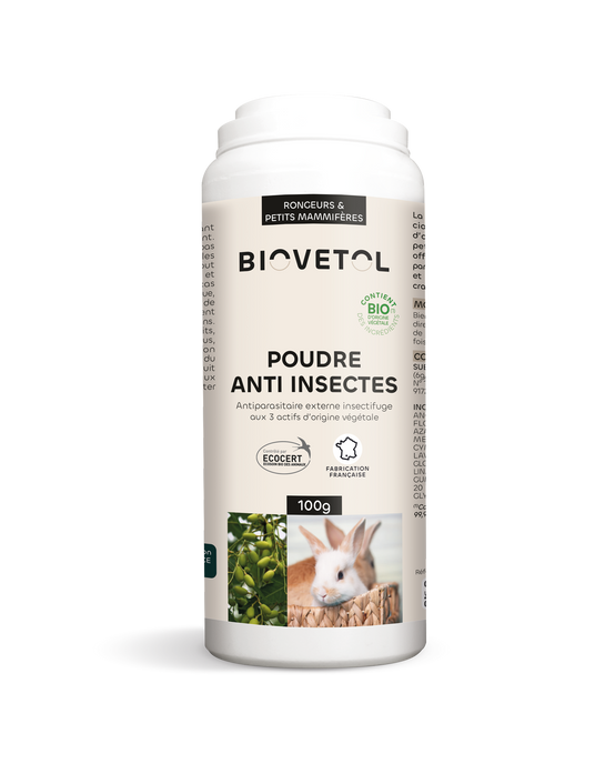 Biovetol - Poudre Anti-Insectes Bio rongeurs- 100g - Image 1