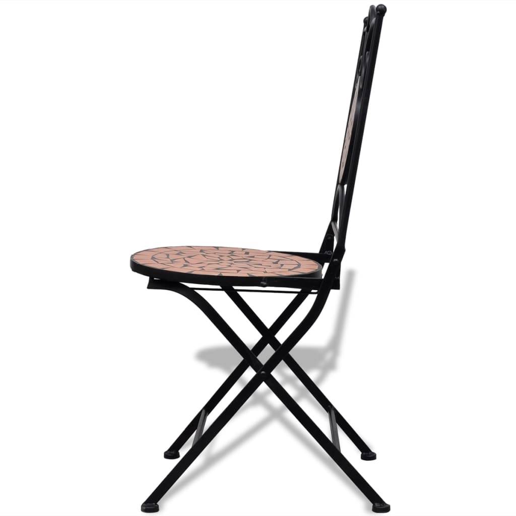 Vidaxl - Ensemble de bistro 3 pcs Carreaux céramiques Terre cuite vidaXL 271770 - Imagen 8