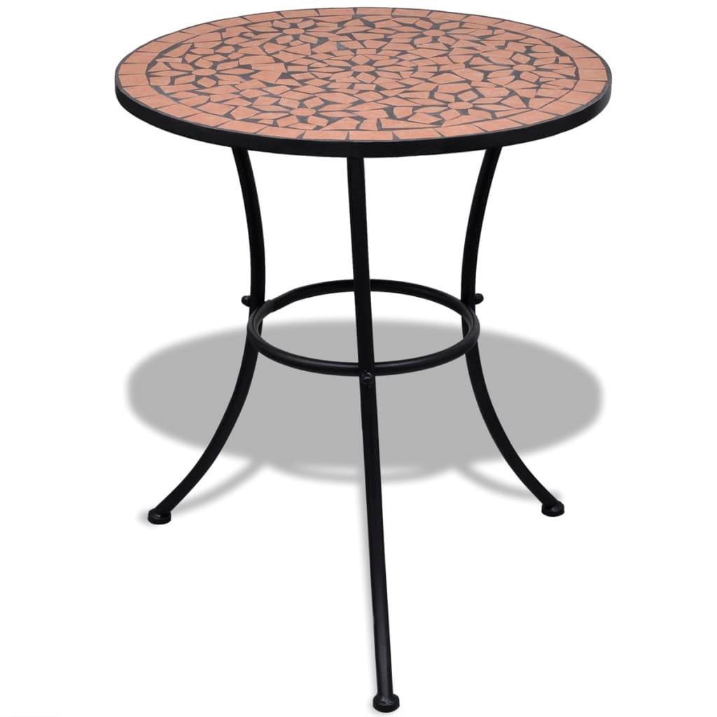 Vidaxl - Ensemble de bistro 3 pcs Carreaux céramiques Terre cuite vidaXL 271770 - Imagen 2