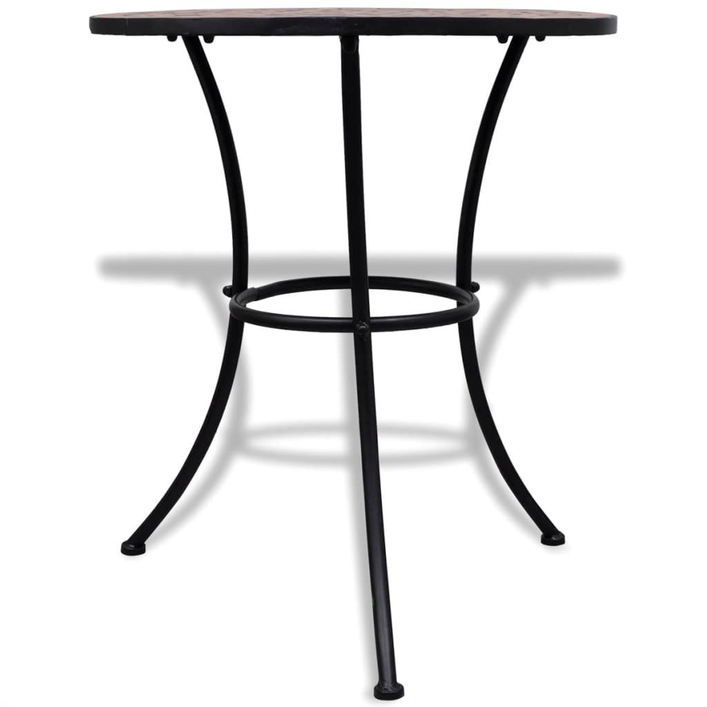 Vidaxl - Ensemble de bistro 3 pcs Carreaux céramiques Terre cuite vidaXL 271770 - Imagen 9