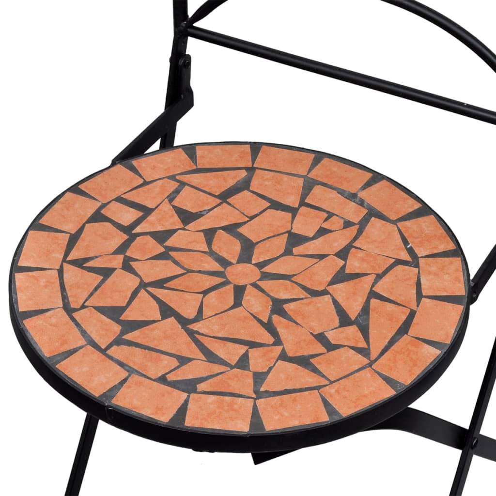 Vidaxl - Ensemble de bistro 3 pcs Carreaux céramiques Terre cuite vidaXL 271770 - Imagen 6