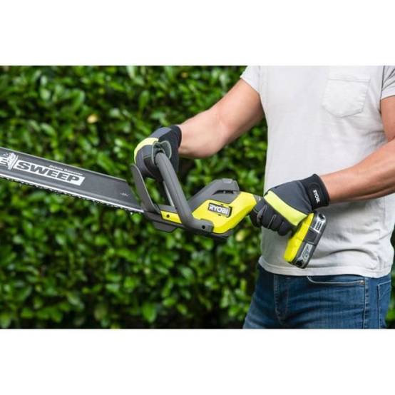 RYOBI - Taille-haies LINEA 18V - lames 55 cm - HedgeSweep™ - 1 batterie lithium+ 18V 2,0 Ah et 1 chargeur 1,5 A - RY18HT55A-12 - Image 4
