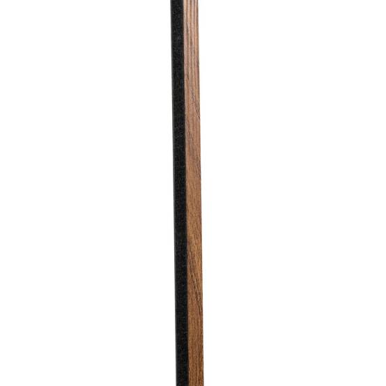 Lot de 4 panneaux décoratifs tasseaux de bois COLVA - Marron foncé - Atmosphera - Image 4