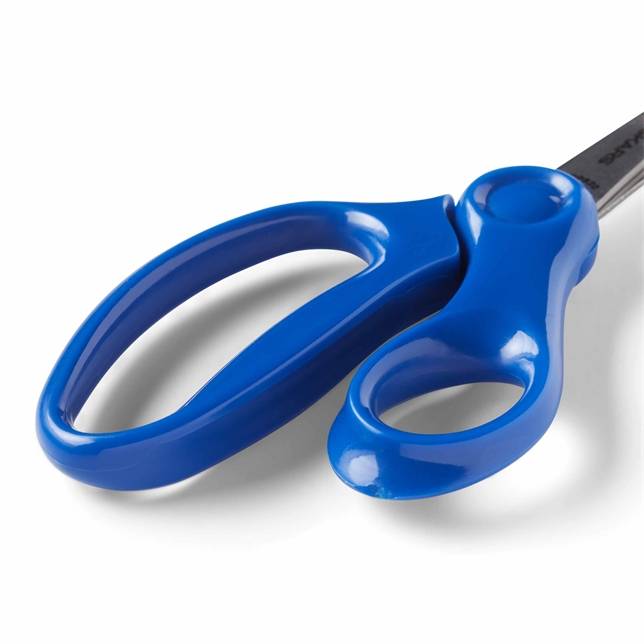 Fiskars - Ciseaux à bout rond pour enfants à partir de 6 ans - bleu - 13 cm - Image 4